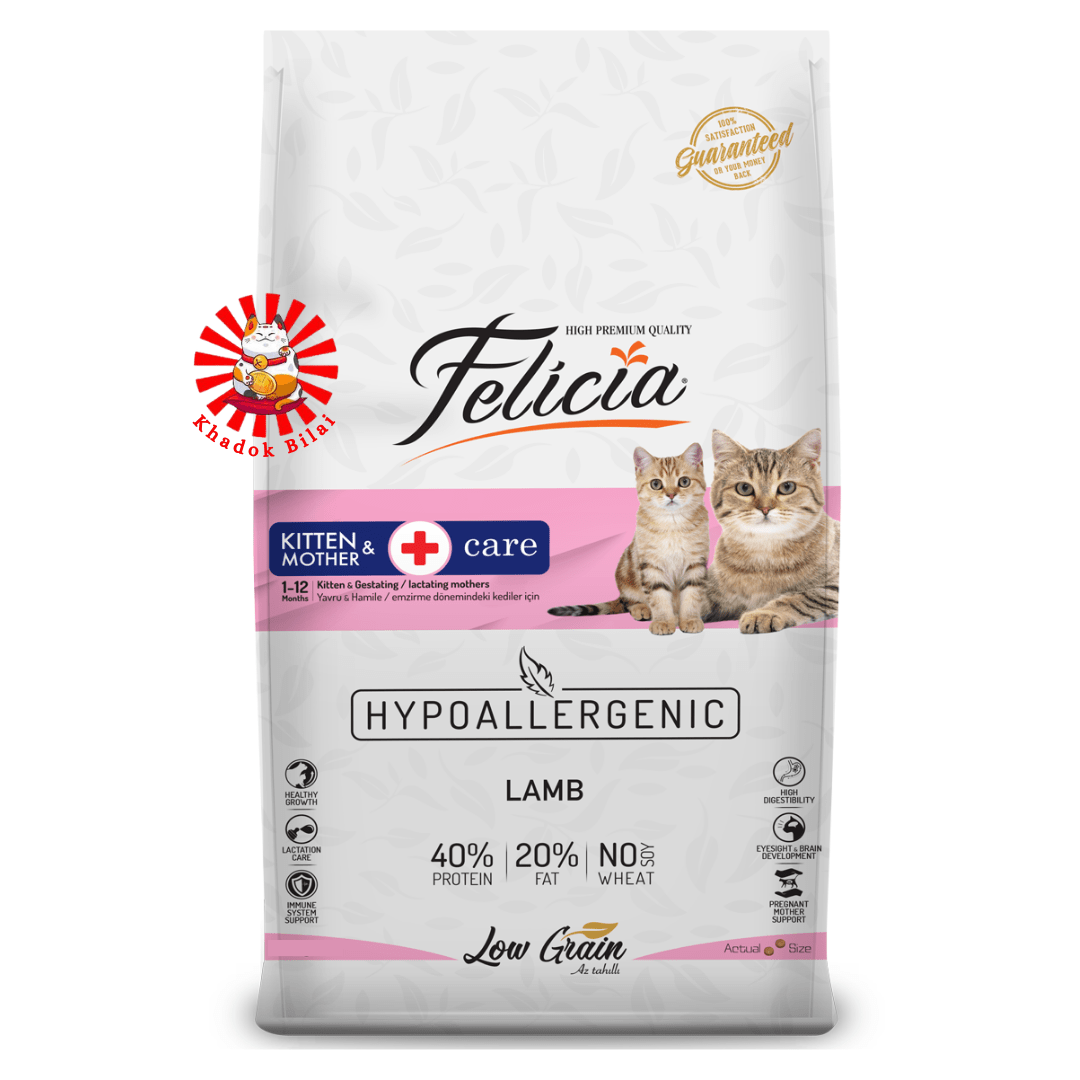 Felicia Kitten & Mother Care Dry Cat Food Lamb Flavor (1 Month+)