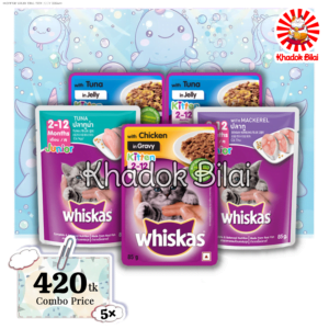 Whiskas Pouch Combo