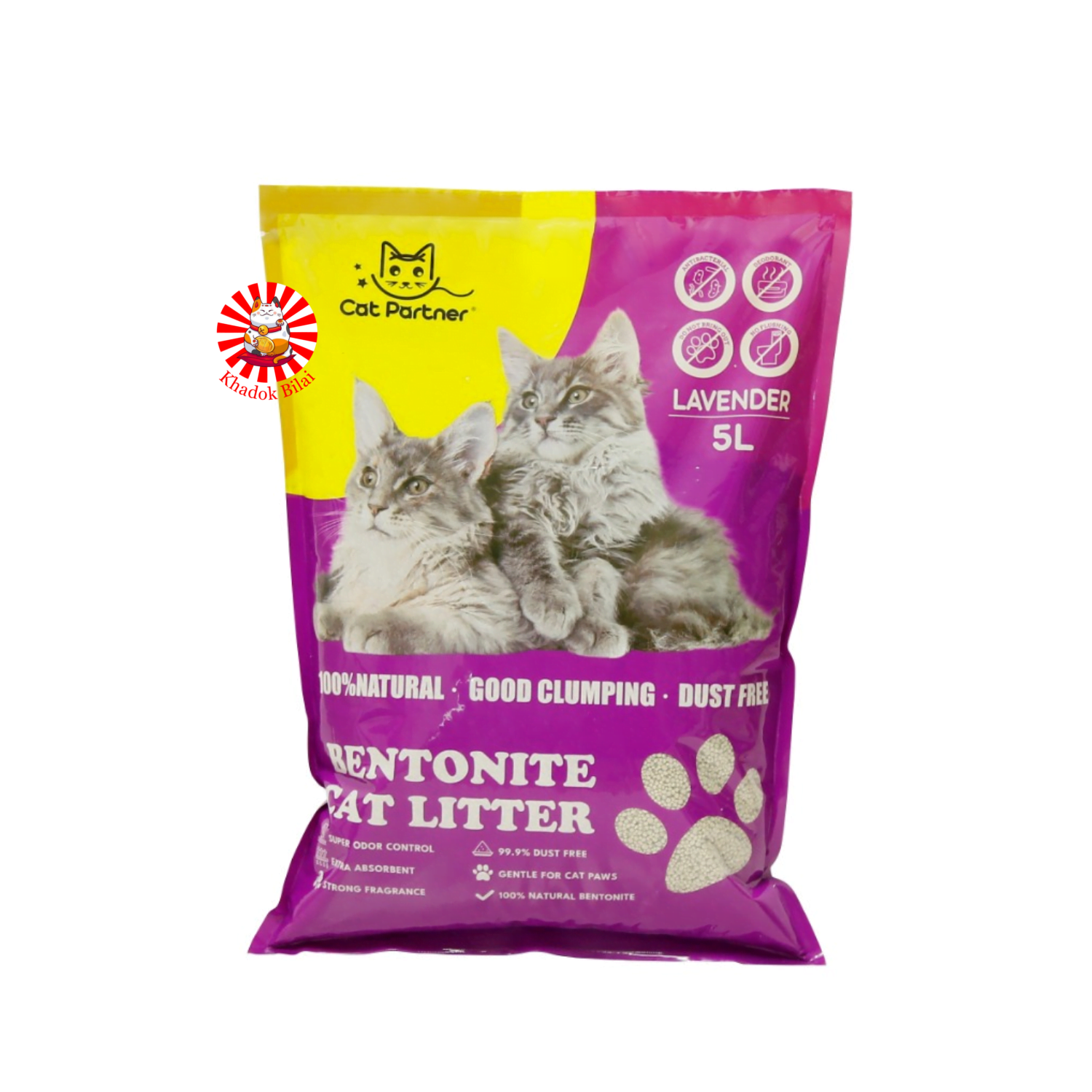 Cat Partner Bentonite Cat Litter - Khadok Bilai