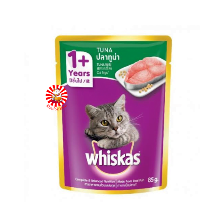 Whiskas Adult Cat Pouch Tuna Flavor 80g (1+ Year)