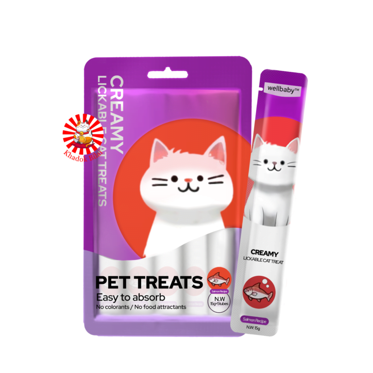 Wellbaby Creamy Cat Treat Salmon Recipe (1 Month+)