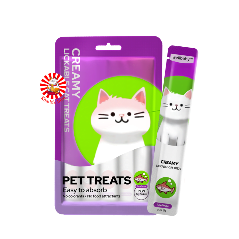 Wellbaby Creamy Cat Treat Tuna Recipe (1 Month+)