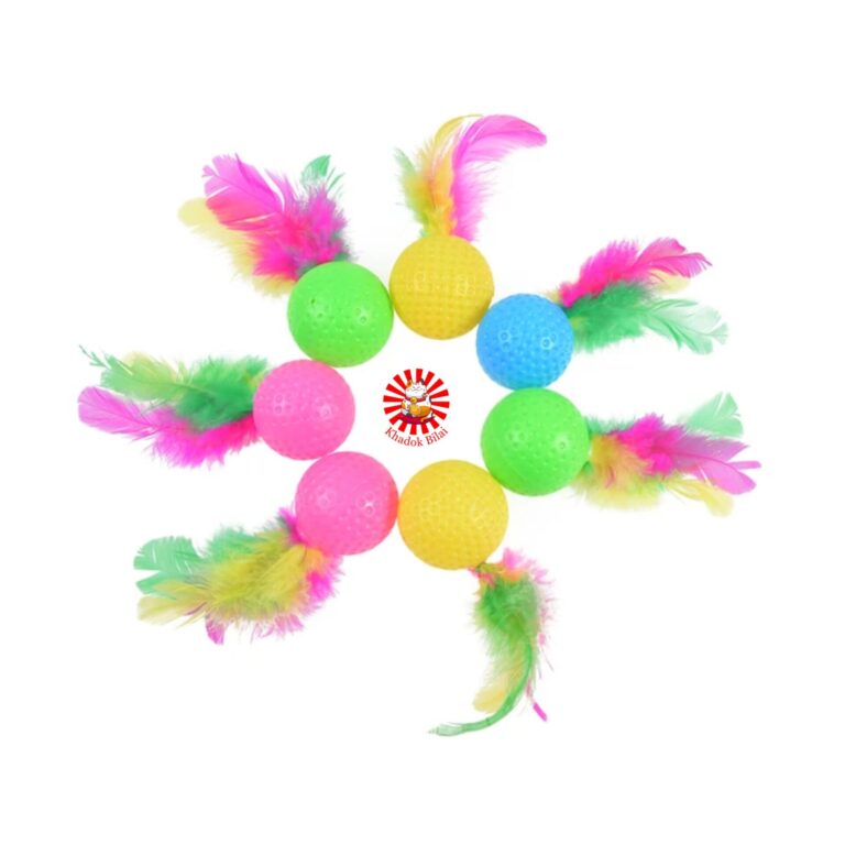 Rattle Ball With Feather