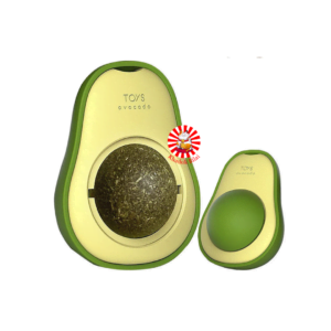 Rotatable Avocado Shaped Catnip Ball For Cats & Kittens