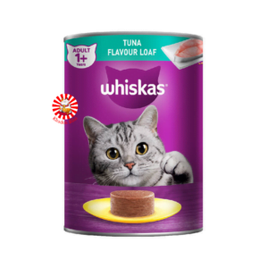Whiskas Adult Cat Can Food Tuna Flavor Loaf 400g (1+ Year)
