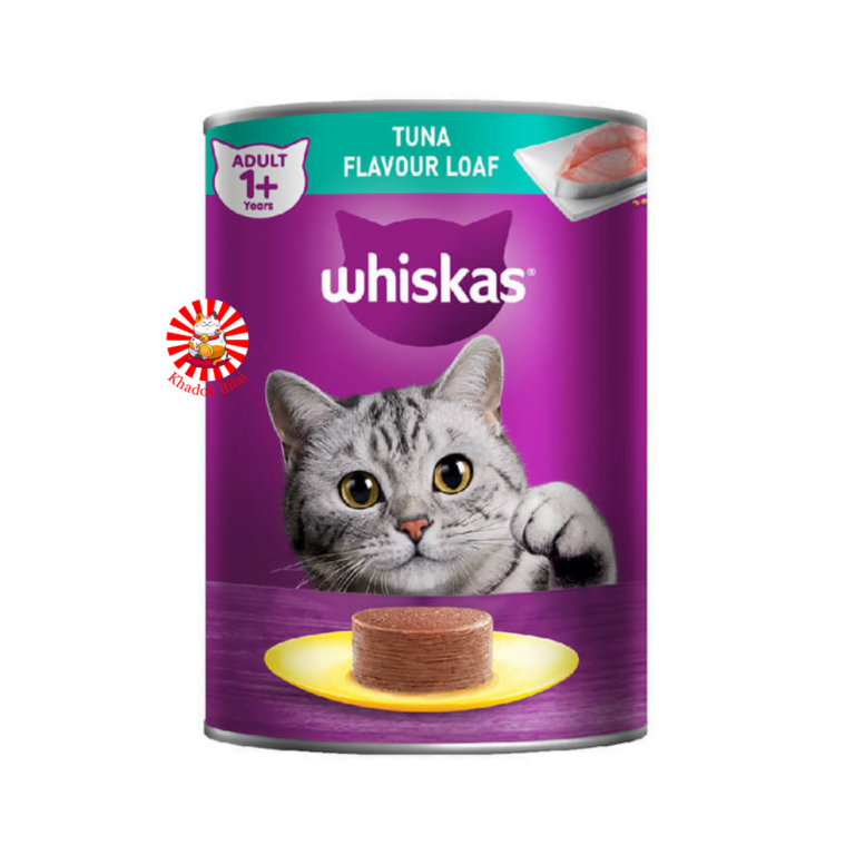 Whiskas Adult Cat Can Food Tuna Flavor Loaf 400g (1+ Year)