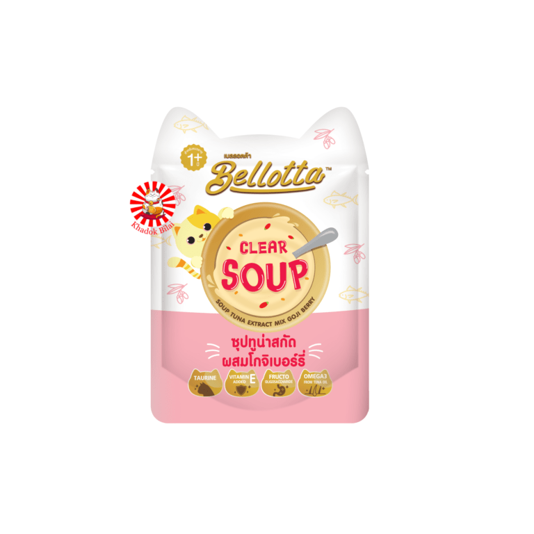 Bellotta Clear Soup Tuna Extract Mix Goji Berry 40gm