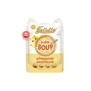 Bellotta Clear Soup Tuna & Chicken Extract Mix Katsuobushi 40gm