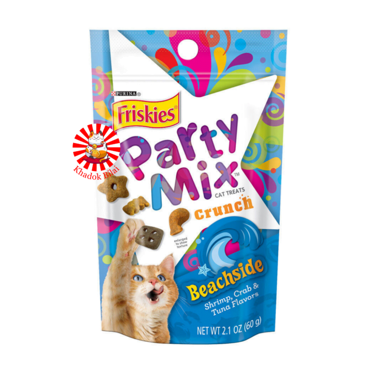 Purina Friskies Party Mix Dry Cat Treat Beachside Flavor 60g (2 Month+)
