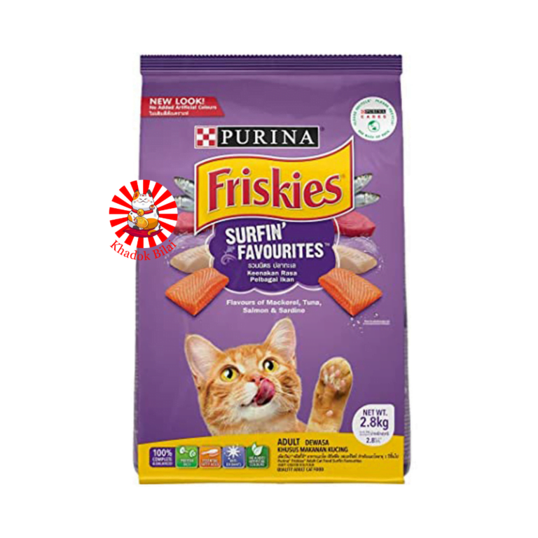 Purina Friskies Surfin Favourites Adult Dry Cat Food (1+ Year)