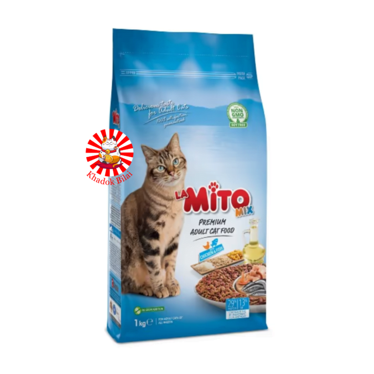 LaMito Mix Premium Adult Dry Cat Food Chicken & Fish Flavor (1+ Year)