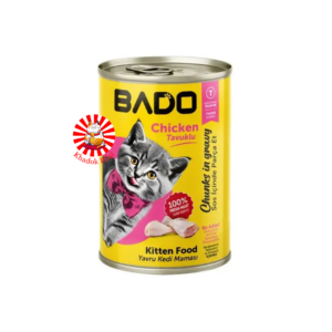 Bado Kitten Can Food Chicken Flavor 400g (2 - 12 Month)
