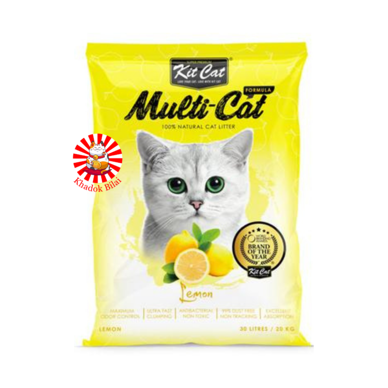 Kit Cat Multi-Cat Premium Quality Bentonite Cat Litter 30L